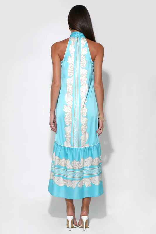 ADELYN RAE
ARIELLA HALTER PRINTED SEASHELL MAXI DRESS